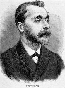 Alphonse Bertillon (1853-1914), fransk lærd, skaber af antropometri. af Unknown artist