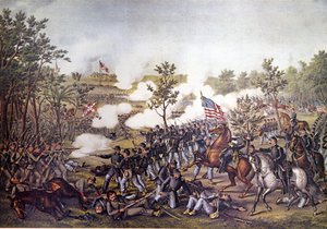 Amerikansk borgerkrig (1861 - 1865): 2. september af Unknown artist