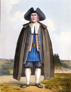 Amerikansk kvæker, slutningen af det 18. århundrede. af Unknown artist