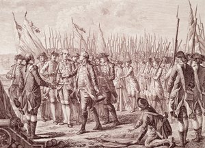 Amerikansk uafhængighedskrig: Lord Cornwallis overgivelse af Unknown artist