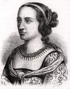Anne de France, kendt som fruen af Beaujeu (1461 - 1522). af Unknown artist