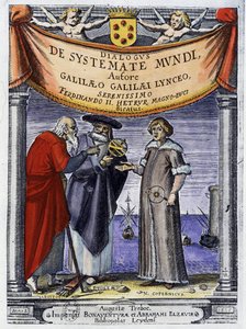 Aristoteles, Ptolemæus og Nicolas Copernicus (Nicolaus Copernicus af Unknown artist