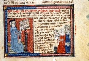 Regnekursus - Middelalderens belysning (ref.418 af Unknown artist