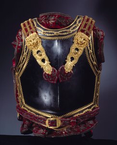 Panserkiste designet til kejser Napoleon I (1769-1821) i 1807 til slaget ved Tilsit (Tilsitt) i 1807. Paris, Museum of the Legion d