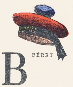 B: baret af Unknown artist