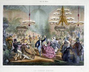 Bal i Vinterhaven af Unknown artist
