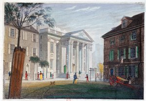 Bankvirksomhed i Philadelphia af Unknown artist