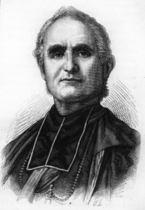 Biskop Félix Dupanloup (1802 - 1878), fransk prælat, biskop af Orléans af Unknown artist