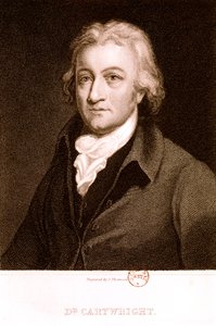 CARTWRIGHT Edmund engelsk opfinder. Portræt (radering) af Unknown Artist