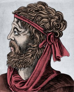 Caius Valerius Catullus kendt som Catullus af Unknown artist