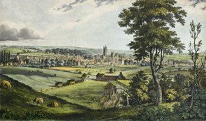 Canterbury fra jernbanen af Unknown artist