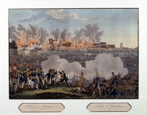 Erobringen af Regensburg, Napoleonskrigen, 23. april af Unknown artist