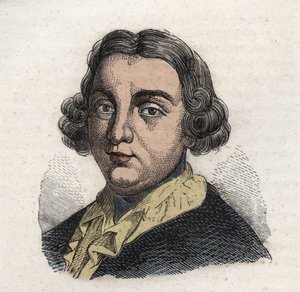 Carlo Goldoni (1707-1793), italiensk dramatiker af Unknown artist