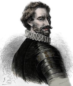 Charles III, hertug af Bourbon - Charles III de Bourbon - Charles de Montpensier (1490-1527), hertug af Bourbon og Connetable af Frankrig. Indgravering af det 19. århundrede. af Unknown artist