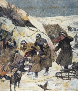 Jul i Groeland i 1903. af Unknown Artist