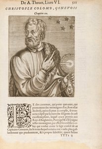Christopher Columbus ved hjælp af Star Navigation af Unknown artist