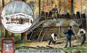 Kromolitografi, Liebig-billede. af Unknown artist