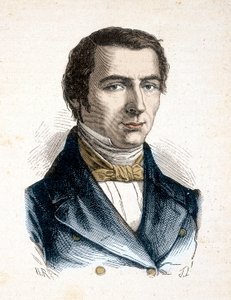 Claude Frederic Bastiat klassisk liberal teoretiker, politisk økonom - Portræt af Frederic Bastiat, Economiste (1801 - 1850) - i "" Les Contemporains", n.d. slutningen af ​​det 19. århundrede. af Unknown artist