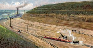 Anlæg af Albert-kanalen i 1930