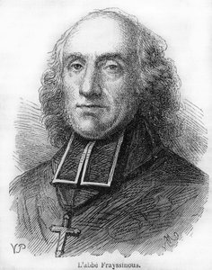Grev Denis de Frayssinous (1765-1841), fransk prælat, biskop af Hermopolis, minister for kirkelige anliggender og offentlig undervisning. Stik fra 1844. af Unknown artist