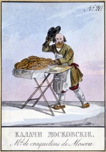 Krakkere fra Moskva i det 19. århundrede. af Unknown artist