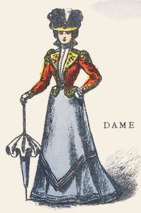 D: Dame af Unknown artist