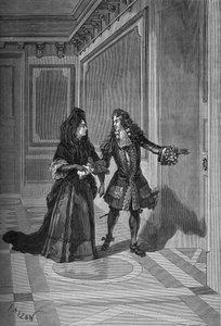 Marie Therese (Marie-Therese), dronning af Frankrig, 30. juli 1683: M. de la Rochefoucauld beder Madame de Maintenon (Francoise d
