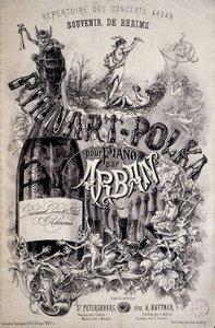 Vejviser over Arban-koncerter - Reims Souvenir af Unknown artist