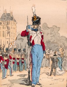 Indgravering af 1882 i "Tiårs historie: 1830-1840"" Louis-Blanc (1811-1882) af Unknown artist