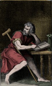 Epictete - EPICTETUS Græsk stoisk filosof af Unknown artist