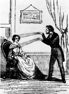 Erfaring med hypnose. Stik fra 1890 af Unknown artist