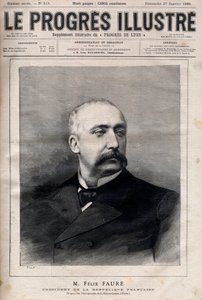 Felix Faure, præsident for den franske republik af Unknown artist