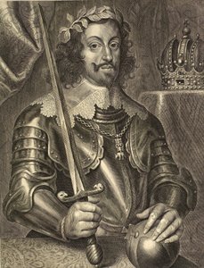 Ferdinand III, hellig romersk kejser - Ferdinand III af Habsburg 1608-1657 - gravering 1600-tallet af Unknown artist