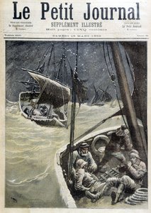 Fishermen of Newfoundland - i "" The Petity Journal"" af 19/03/1892 af Unknown artist