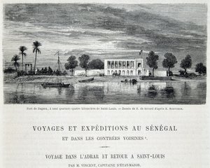 Fort de Dagana af Unknown artist