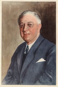Franklin D. Roosevelt (illustration) af Unknown artist