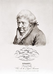 François Joseph Gossec. fransk komponist. 1734-1829 af Unknown artist