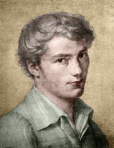 Franz Schubert (1797 - 1828) ung. af Unknown artist