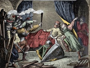 Friedrich Barbarossa ved Susa - Kejser Frederic Barberousse (Frederik I af Hohenstaufen af Unknown artist