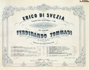 Frontispice af Henrik af Sverige, værk af Ferdinando Tommasi af Unknown artist