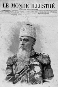 General Chertkoff. "Den illustrerede verden". 05/01/1894. af Unknown artist
