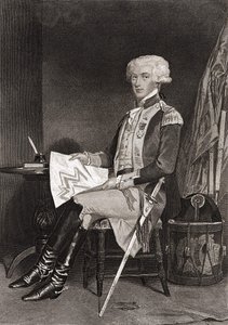 General La Fayette (1757-1834). af Unknown artist
