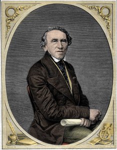 Giacomo Meyerbeer (1791-1864), tysk komponist. af Unknown artist