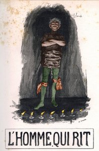 Gwynplaine, forside. af ""manden der ler" af Unknown artist