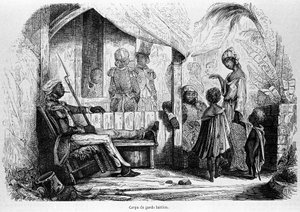 Haitiansk revolution (1791-1803): Revolutionsgardekorps. af Unknown artist