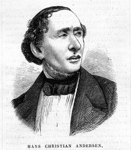 HC Andersen. Dansk forfatter 1805-1875 af Unknown artist