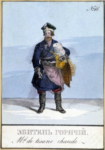 Urtete-forhandler i Rusland i det 19. århundrede. af Unknown artist