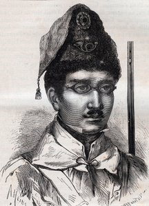 Hippolyte-Louis-Alexandre (Hippolyte Louis Alexandre) Dechez, dit Jenneval, fransk komiker og digter - 1801 - 1830. af Unknown artist