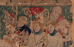 Historien om Saint Piat og Saint Eleuthère, Scene 10: Saint Eleuthère er hellig som biskop (D