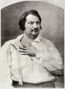 Honoré de Balzac, omkring 1850 af Unknown artist